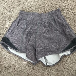 Grey Lululemon shorts